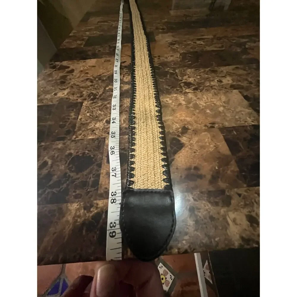 Women’s straw woven belt